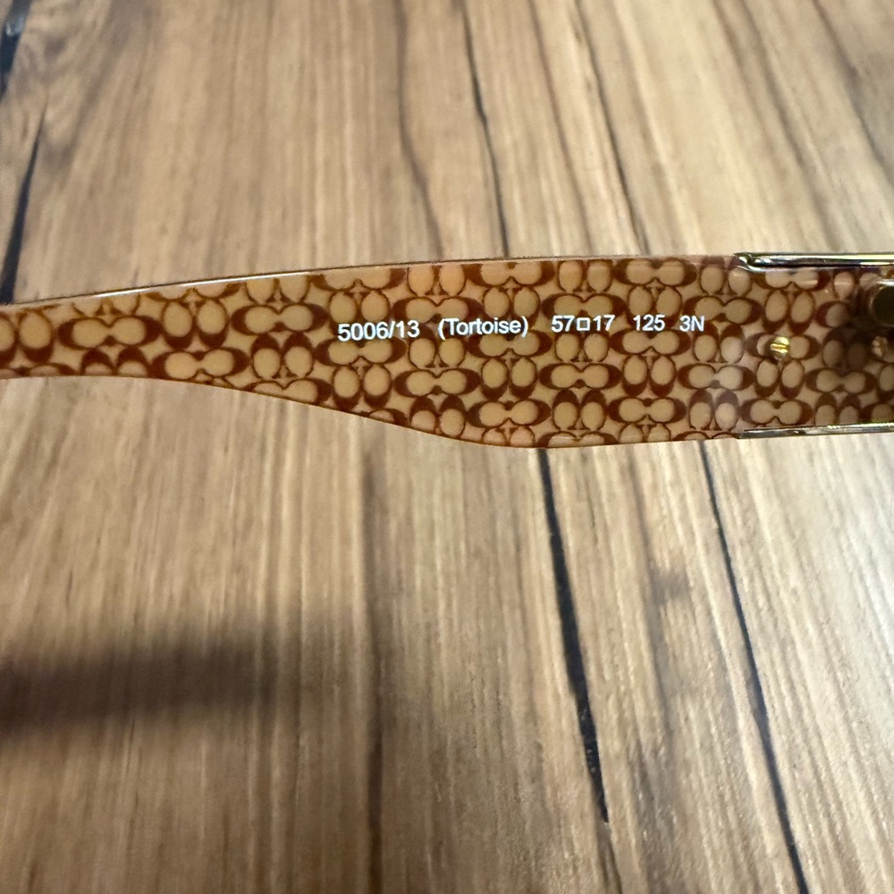 Coach Tortoise Sunglasses 5006/13 - Picture 5 of 6
